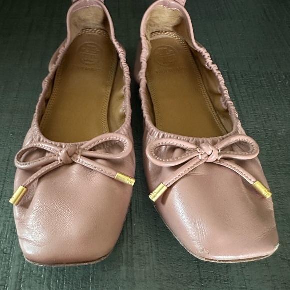 Tory Burch Pink Size 5 Ballet Flat Square Toe - Picture 11 of 12